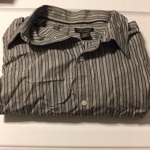 Structure Long Sleeve Button Down Shirt